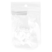 Silikona putekļu aizbāzis Type-C balts - 10 gab.