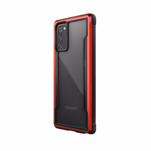X-Doria Raptic Shield vāciņš ierīcei Samsung Galaxy Note 20, alumīnija, pārbaudīts kritienā no 3 m, sarkans