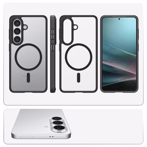 Spigen Ultra Hybrid Mag MagSafe maciņš priekš Samsung Galaxy S26 Plus caurspīdīgs melns