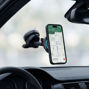 Tech-Protect V20 MagSafe Car Holder for Windshield/Air Vent/Dashboard 25W QI2.2 - Black