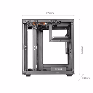 Mars Gaming MC-CUBE computer case Mini Tower Black