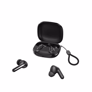 XO Bluetooth austiņas G53 TWS melnas ANC + ENC ar statīvu
