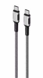 Havit CB6297 - magnētiskais kabelis USB Type C uz USB Type C, 1 m (melns)