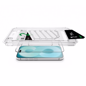 AmazingThing Radix +Care Full Glass rūdīts aizsargstikls ar uzstādīšanas rāmi modelim iPhone 18 Pro Max