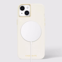 maciņš-Mate Silicone MagSafe - maciņš iPhone 15 Plus (smilšu)