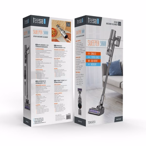 TEESA SWEEPER 9000 bezvadu putekļsūcējs 2 vienā