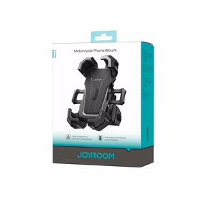 Joyroom JR-ZS598 Pretvibrācijas Tālruņa Turētājs uz Stūres - Melns
