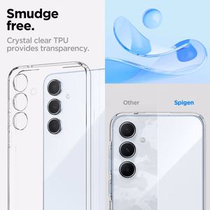Spigen Liquid Crystal viedtālruņa apvalks Samsung Galaxy A55 5G - caurspīdīgs