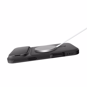 Spigen Optik Armor Magnētiskais viedtālruņa apvalks iPhone 17 Pro Max - melns