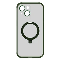 Tel Protect Maģiskais Magnētiskais Viedtālruņa apvalks ar statīvu Iphone 13 zaļš