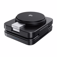 Salokāms 3-in-1 magnētiskais lādētājs Choetech Qi2