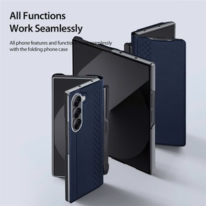 Telefona maciņš Dux Ducis Bril + Pen Samsung F966 Z Fold7 zils