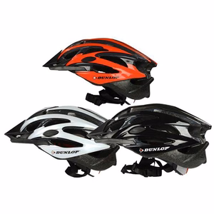 Dunlop MTB velosipēda ķivere, L izmērs, melna