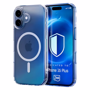 3mk MagCase ar MagSafe iPhone 16 Plus - caurspīdīgs