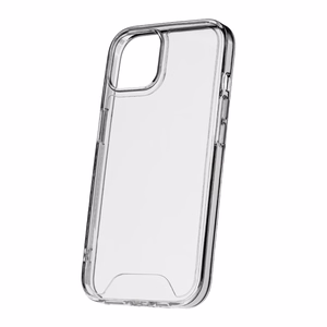 Hybrid Crystal viedtālruņa apvalks iPhone X / XS caurspīdīgs liels caurums