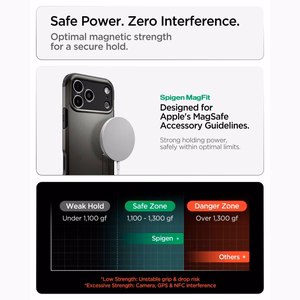 Spigen Tough Armor T MagSafe maciņš iPhone 17 Pro Max / 18 Pro Max, grafīta krāsā