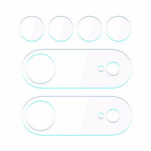 Hybrid glass for the 3mk Lens Protection camera lens for Apple iPhone Air