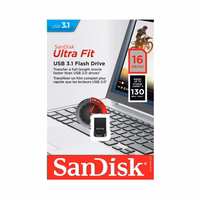 SanDisk zibatmiņa 32GB USB 3.1 Ultra Fit