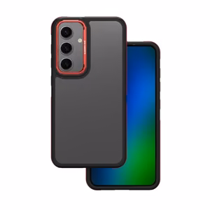 Telefona Maciņš "Crystal Black" Samsung S921 S24 Sarkans