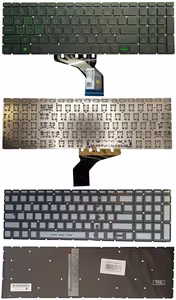 Tastatūra HP Pavilion 15-DK0031NA, ar apgaismojumu, ASV