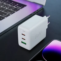 Acefast ātrais lādētājs GaN (2xUSB-C / USB-A) PPS / PD / QC4+ 65W balts (A41)