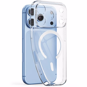 Tech-Protect FlexAir MagSafe maciņš, paredzēts iPhone 17 Pro Max / 18 Pro Max, caurspīdīgs