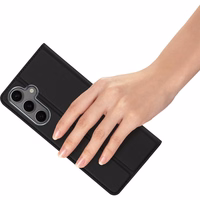 DUX DUCIS maka tipa viedtālruņa apvalks SKIN PRO SAMSUNG S25 melns