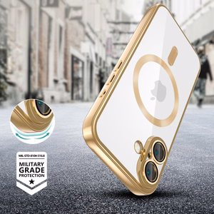 Tech-Protect MagFlex Magnētiskais iPhone 16 viedtālruņa apvalks - zelta