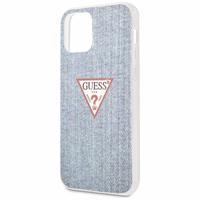 Guess GUHCP12LPCUJULLB iPhone 12 Pro Max 6.7" zils/gaiši zils cietais apvalks Jeans kolekcija
