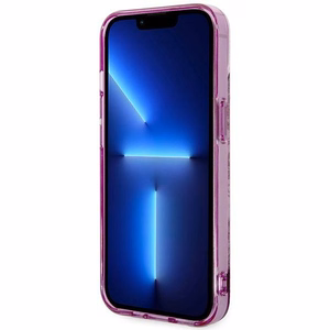 Guess GUHCP14MHGPLHF iPhone 14 Plus 6.7 "fuksija/fuksija cietais apvalks Porcelain Collection