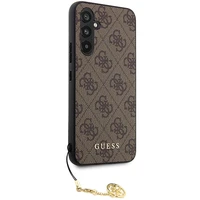 Guess GUHCS23FEGF4GBR S23 FE S711 brūns/brūns cietais apvalks 4G šarma kolekcija