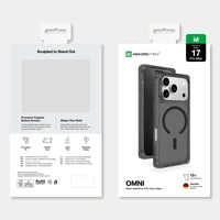 AmazingThing Omni viedtālruņa apvalks iPhone 17 Pro Max, saderīgs ar MagSafe - melns