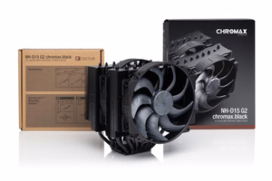 Noctua NH-D15 G2 chromax.black - jaunās paaudzes divtorņu CPU dzesēšanas sistēma (melna)