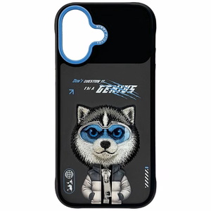Nimmy Cool&Cute 2.0 vilka viedtālruņa apvalks iPhone 17 - melns