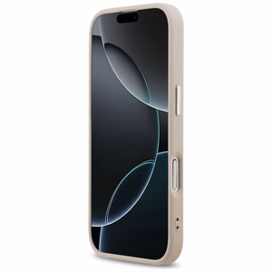 Karl Lagerfeld Choupette Pin Magnētiskais viedtālruņa apvalks iPhone 17 - rozā