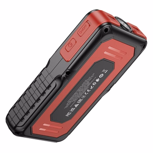 Portatīvais lādētājs Hoco 10000 mAh 2A ar automobiļa avārijas starteri QS3 melns