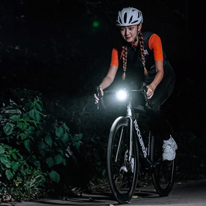 Rockbros RHL1500 priekšējais velosipēda lukturis 5000mAh 1500lm IPX6 - melns