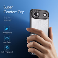 Dux Ducis Aimo viedtālruņa apvalks priekš iPhone 17 Air – melns