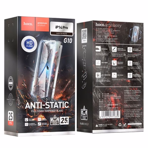 HOCO rūdītais stikls HD Anti-static (komplekts 25in1) - MULTIPACK iPhone 14 Pro (G10)