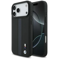 BMW M Perforētā Strīpas Logo Magnētiskais Viedtālruņa apvalks iPhone 17 Pro Max - zils