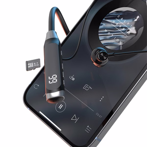 Dudao U5 Max Bluetooth Neckband Wireless Headphones - Black