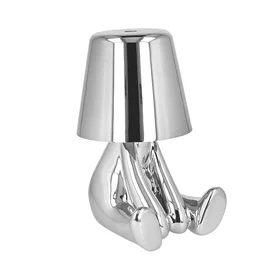 Nakts lampa Silver Man dizains H