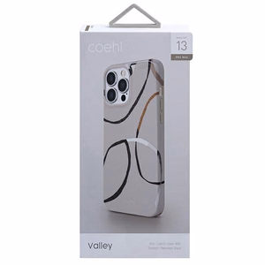 Uniq Coehl Valley viedtālruņa apvalks iPhone 13 Pro Max - smilšu
