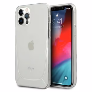 Mercedes Line viedtālruņa apvalks iPhone 12 Pro Max - caurspīdīgs