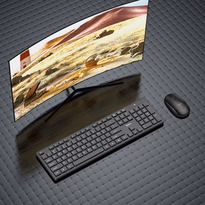 Hoco GM17 bezvadu tastatūras un peles komplekts melns
