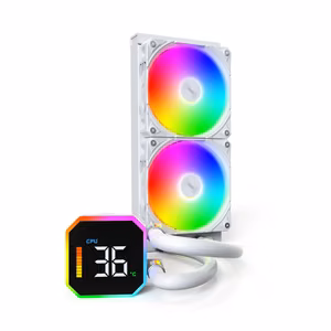 Procesora dzesētājs Montech Hyperflow Digital 240 balts