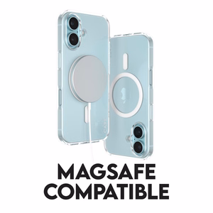 CARE by PanzerGlass Flagmanis viedtālruņa apvalks iPhone 16 6.1" balts/balts Magnētiskais 1337