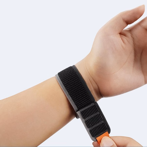 DUX DUCIS siksniņa YJ neilona Apple Watch 42 / 44 / 45 / 49 mm melna pelēka