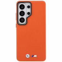 BMW M Metal Logo MagSafe Case for Samsung Galaxy S26 Ultra - Orange