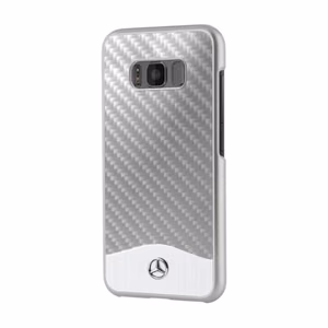Mercedes Wave V viedtālruņa apvalks Samsung Galaxy S8+ - sudraba